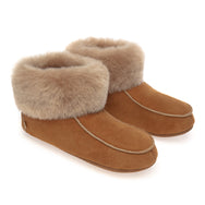 Aster Sheepskin Slippers - Chestnut