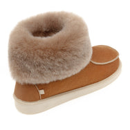 Aesop Sheepskin Slippers - Chestnut