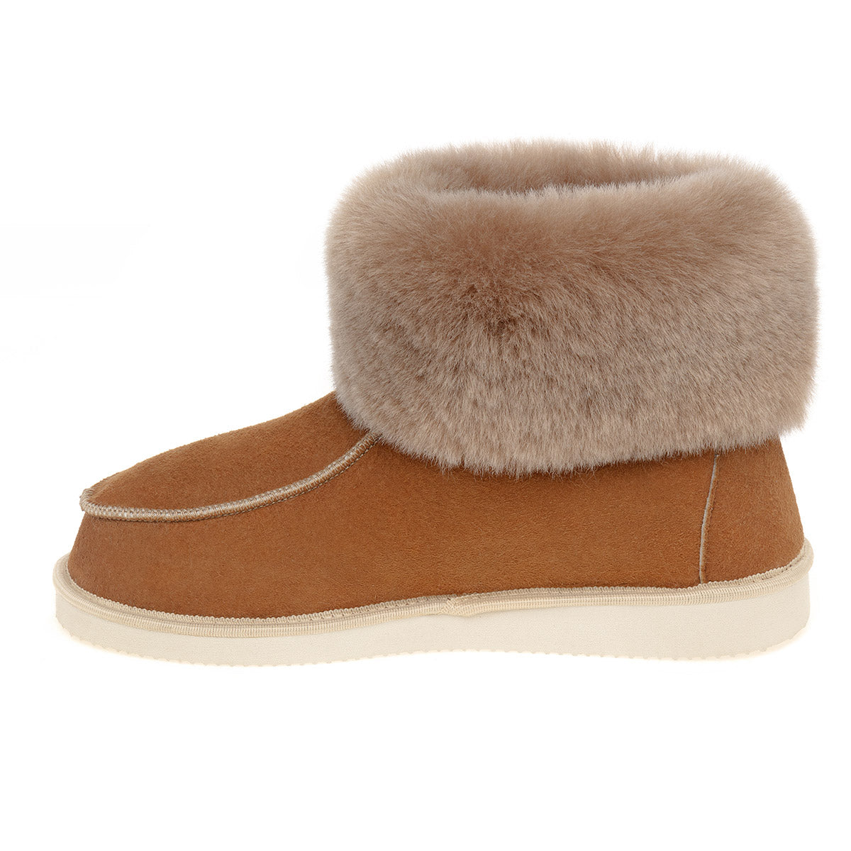 Aesop Sheepskin Slippers Chestnut CIORA SCOTLAND
