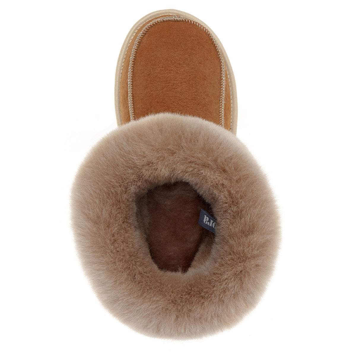 Aesop Sheepskin Slippers - Chestnut