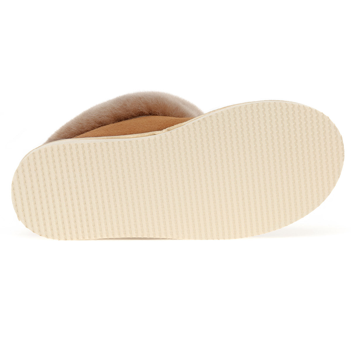 Aesop Sheepskin Slippers - Chestnut