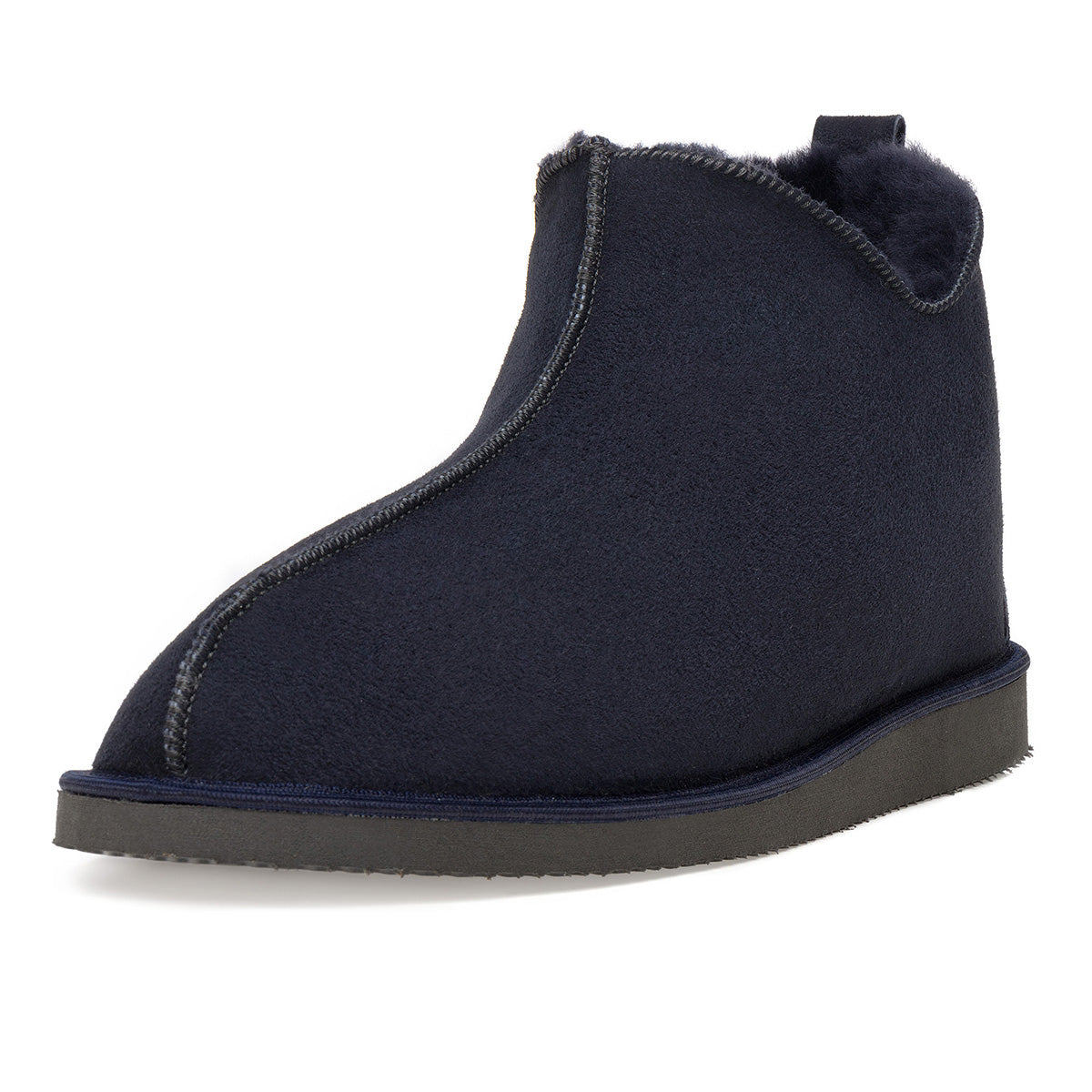 Alpin Sheepskin Slippers - Midnight Navy