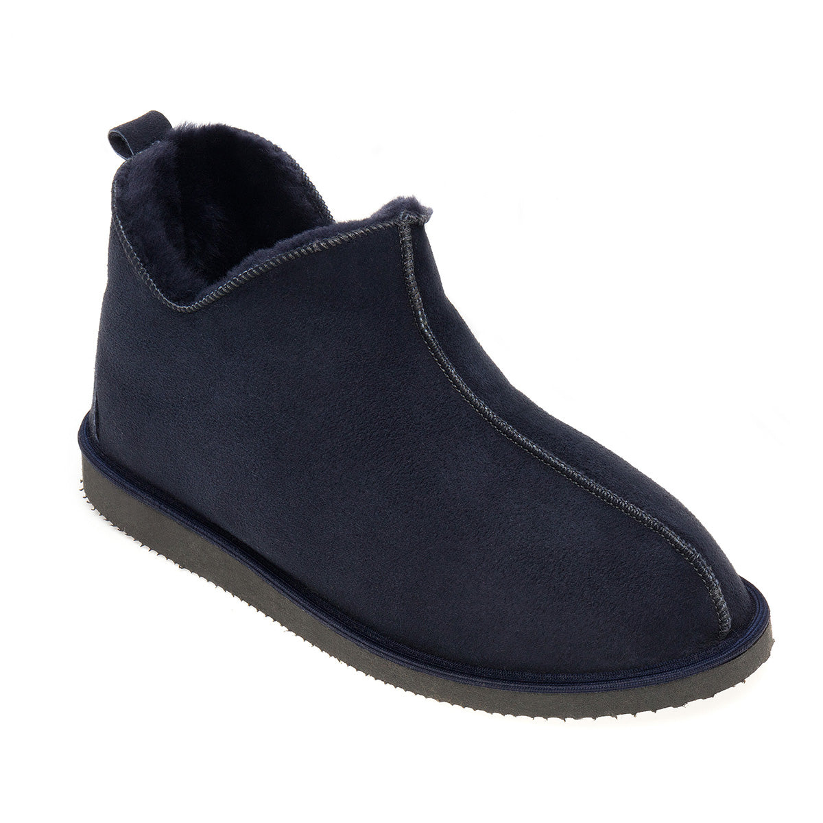 Alpin Sheepskin Slippers - Midnight Navy