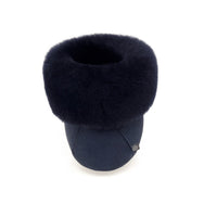 Aster Sheepskin Slippers - Midnight Navy