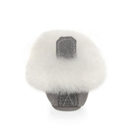 Barra Hand-Stitched Sheepskin Baby Booties - Grey