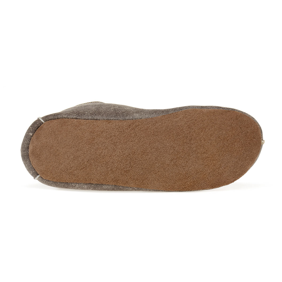 Berit Sheepskin Slippers - Nutmeg Distressed Leather