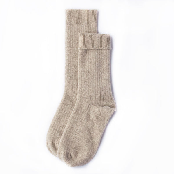 Cashmere Socks - Oatmeal
