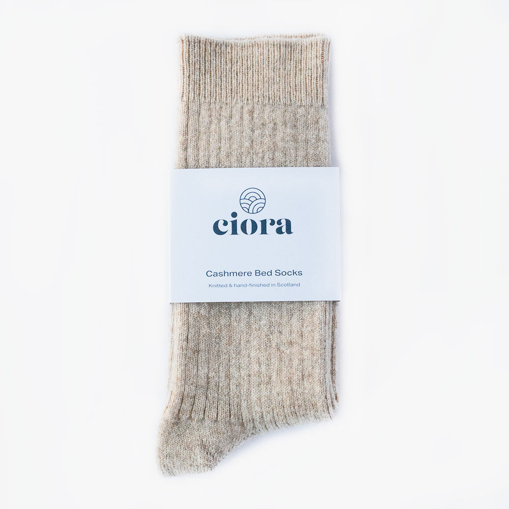 Cashmere Socks - Oatmeal