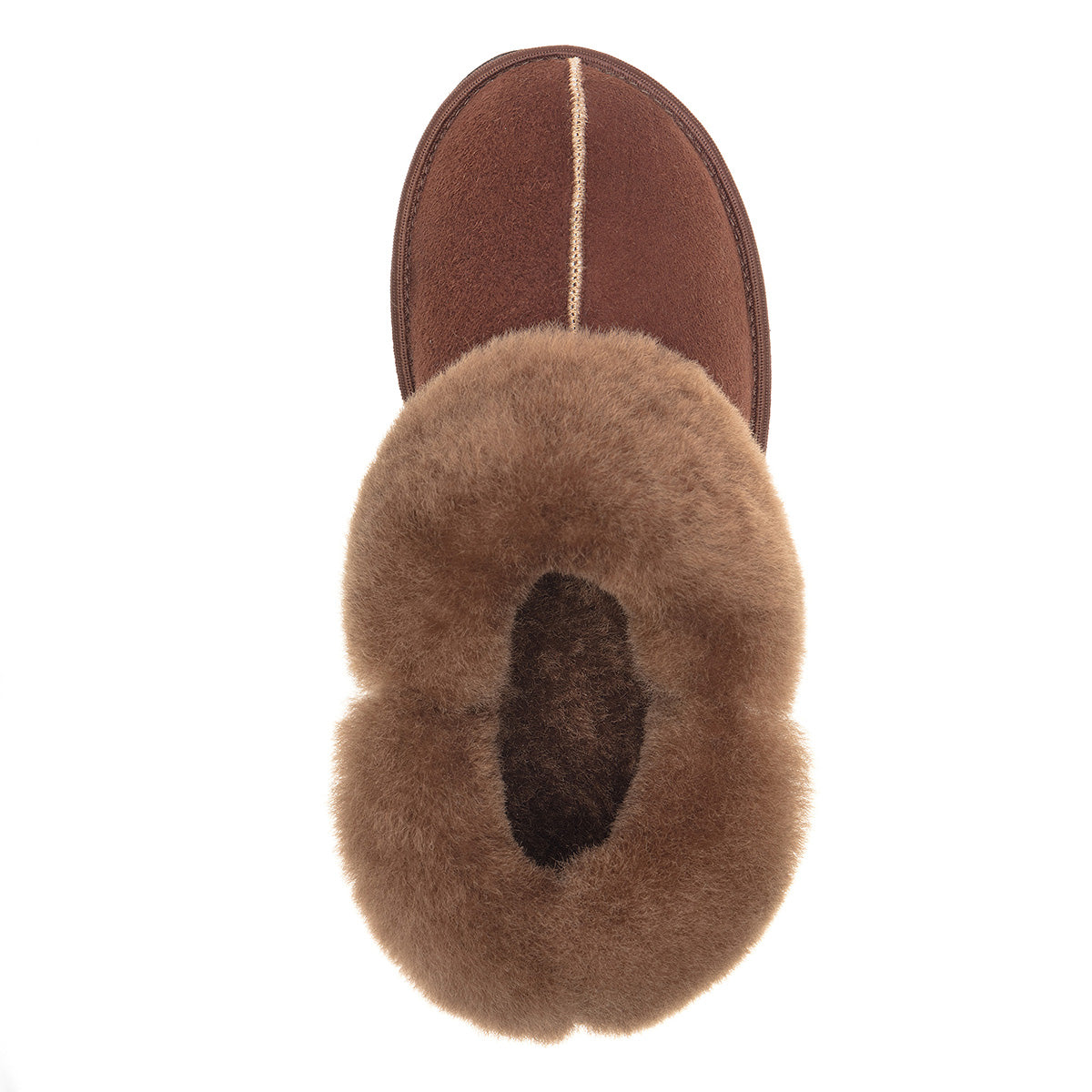 Gael Sheepskin Slippers - Espresso