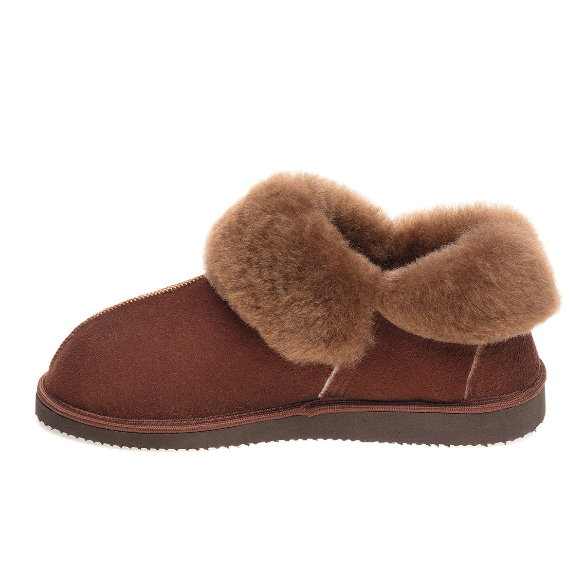 Gael Sheepskin Slippers - Espresso