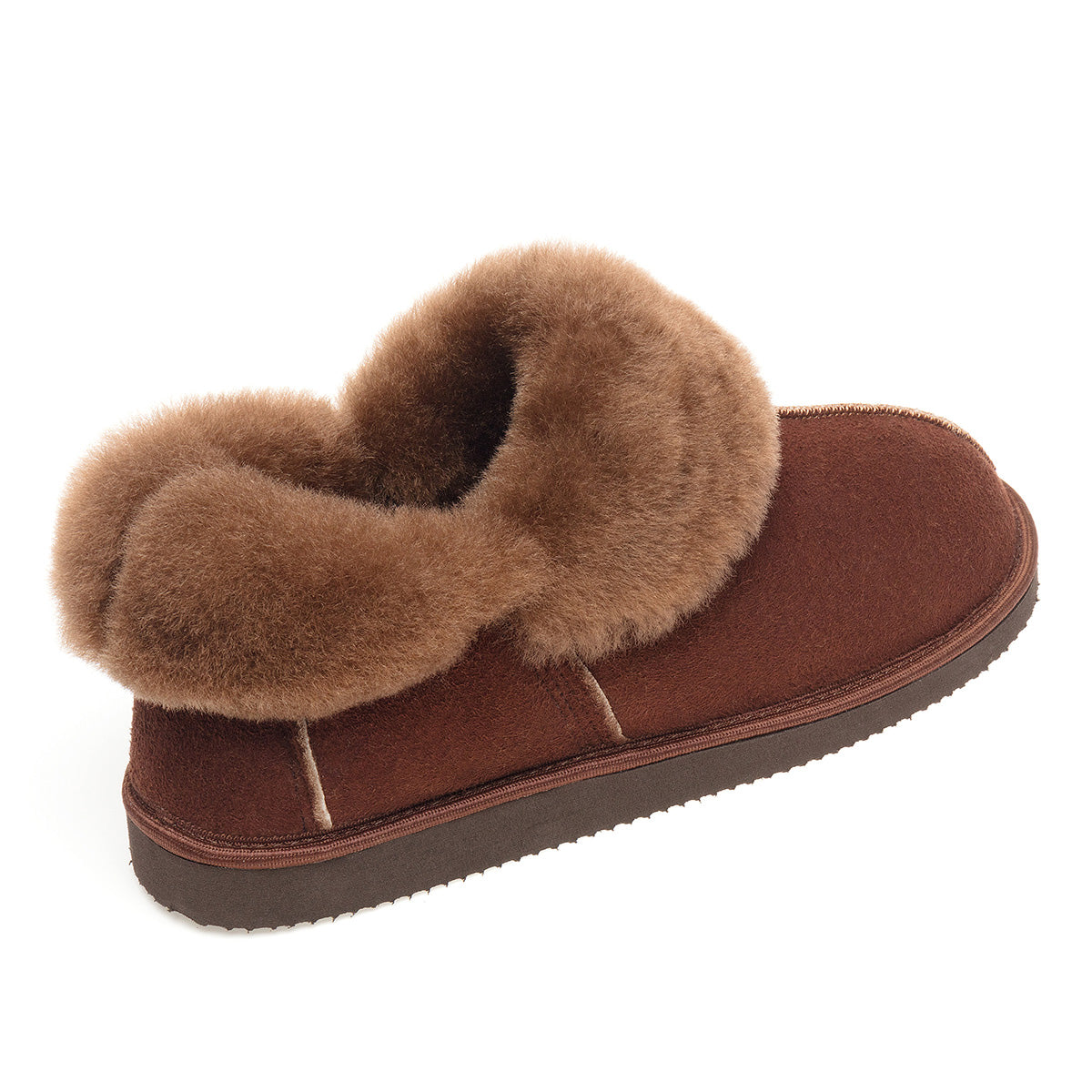 Gael Sheepskin Slippers - Espresso