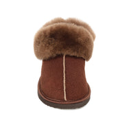 Gael Sheepskin Slippers - Espresso