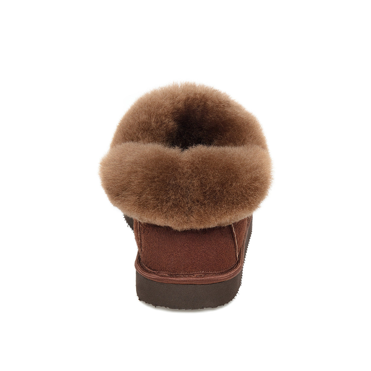 Gael Sheepskin Slippers - Espresso