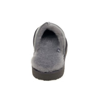 Machar Sheepskin Slippers - Grey Distressed Leather