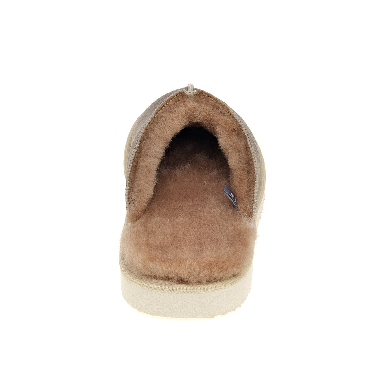 Machar Sheepskin Slippers - Nutmeg Distressed Leather