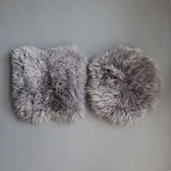 Grey British Sheepskin Seat Pad