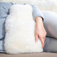 Sheepskin Hot Water Bottle - Natural Ivory