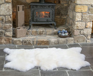 Natural White Triple Sheepskin Rug