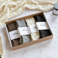 Alpaca Everyday Socks - Natural Undyed Graphite