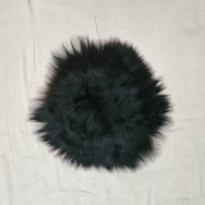 NEW Black Icelandic Sheepskin Seat Pad