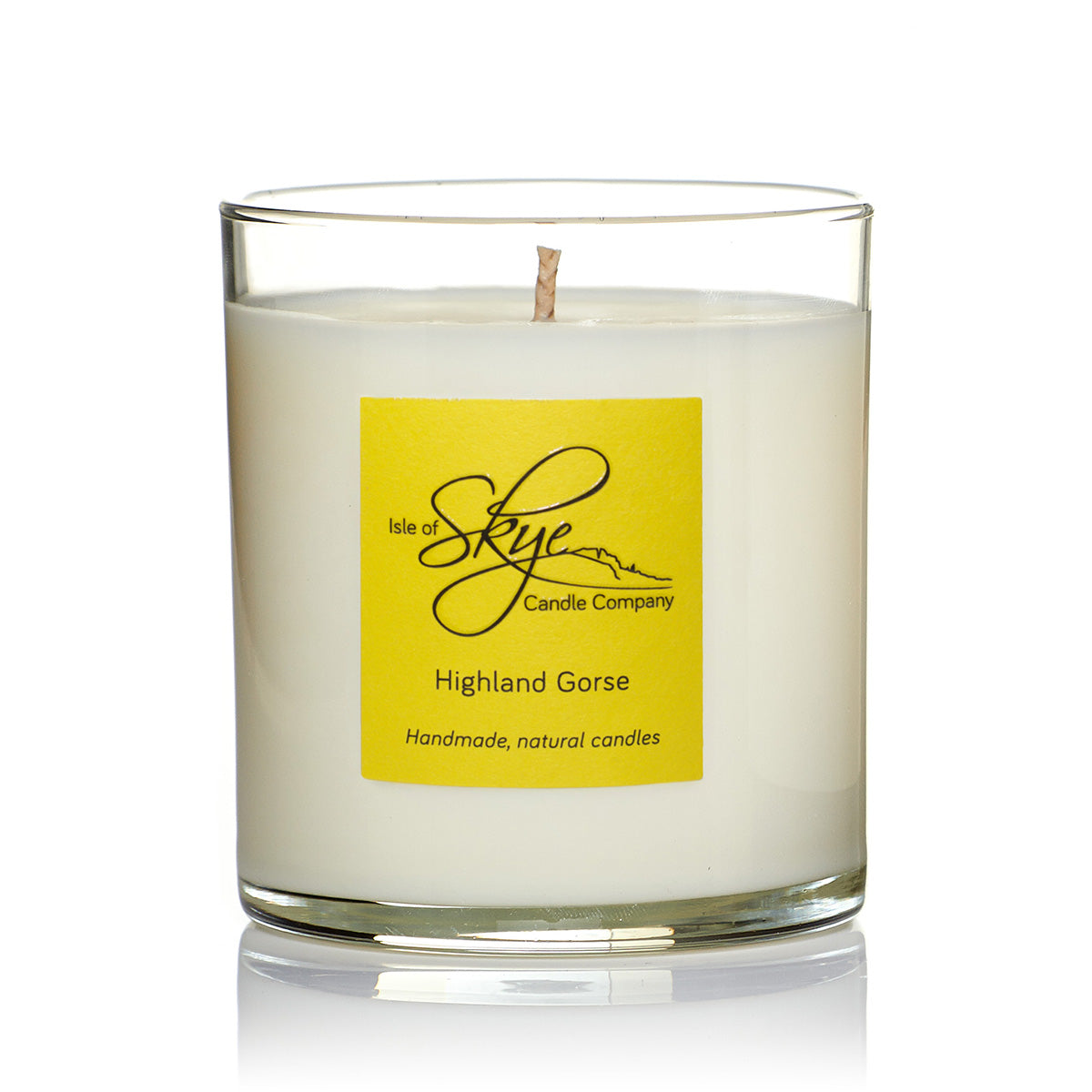Isle of Skye Candles Company - Candela profumata in bicchiere grande, fragranza: erica e frutti di bosco, colore: bianco Isle of Skye Candles Company - Candela profumata in bicchiere grande, fragranza: erica e frutti di bosco, colore: bianco