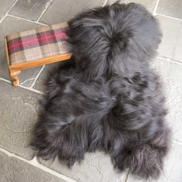 Icelandic Natural Black Sheepskin