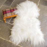 Icelandic Natural White Sheepskin