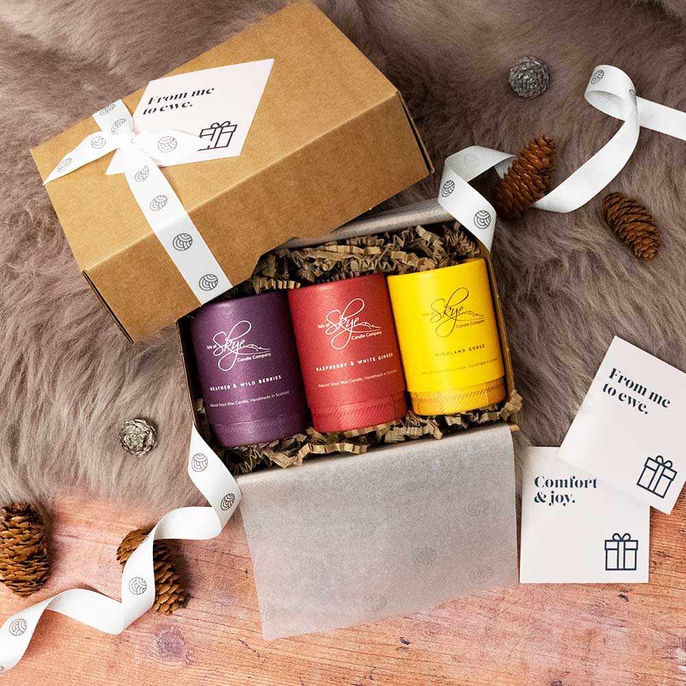 Wee Scottish Candle Gift Box
