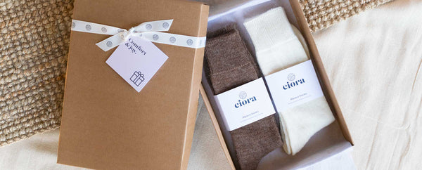 Alpaca Everyday Socks - 2 Pair Gift Box