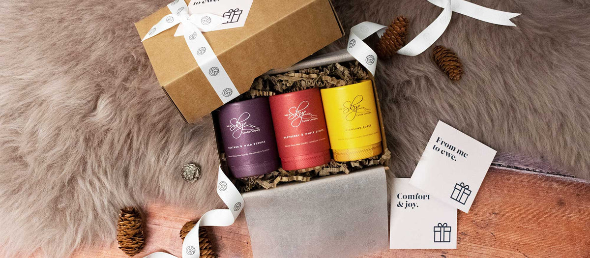 Wee Scottish Candle Gift Box