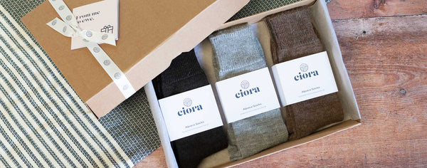 Alpaca Everyday Socks - 3 Pair Gift Box